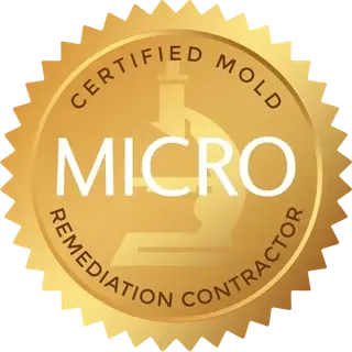 MICRO Certified Mold Remediation Contractor badge