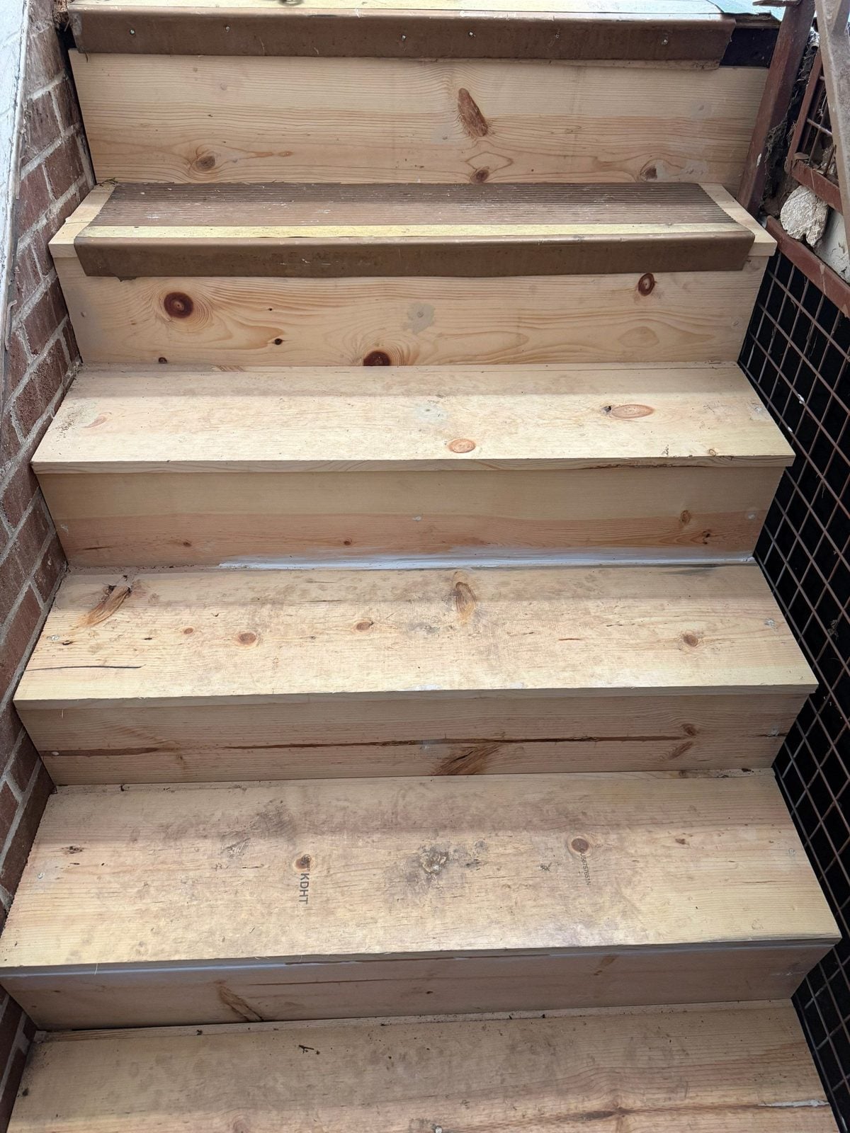 Stairwell replacement with new treads, Braddock, PA