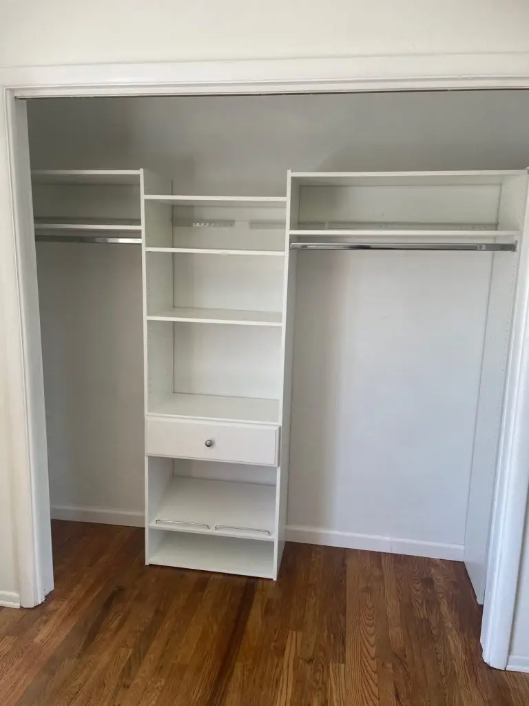 Custom closet system installation, McKeesport, PA