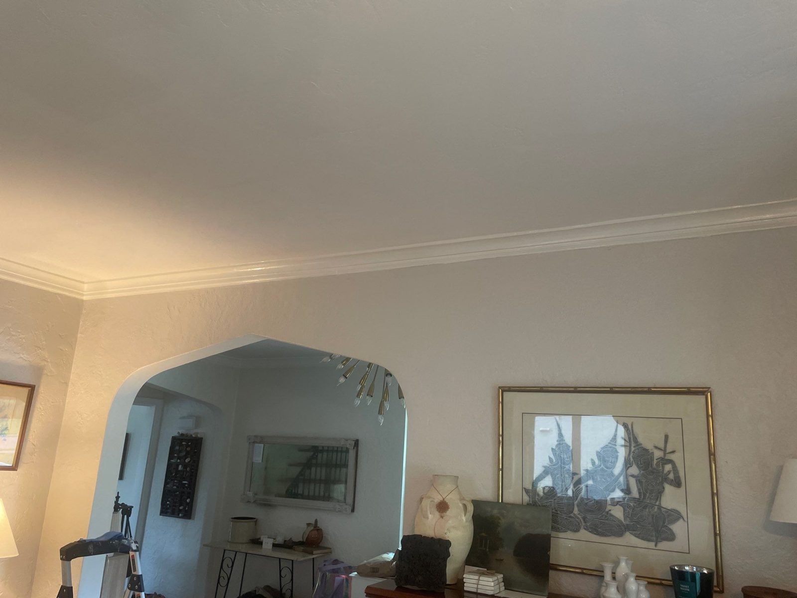 Clean, finished living space after indoor air quality work in Pittsburgh, PA