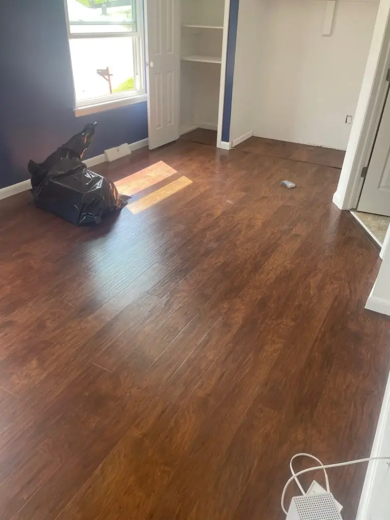 Room cleared out and cleaned after junk removal in Pittsburgh, PA