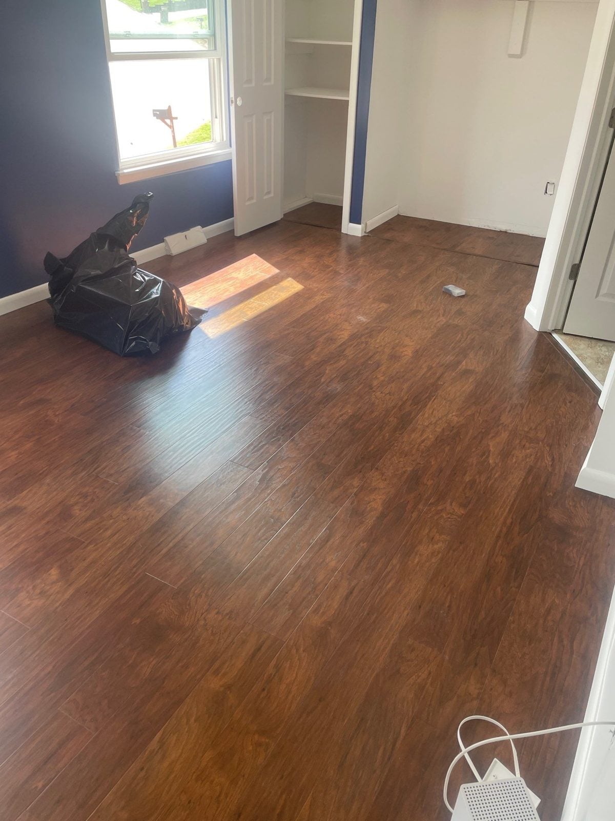 Room cleared out and cleaned after junk removal in Pittsburgh, PA